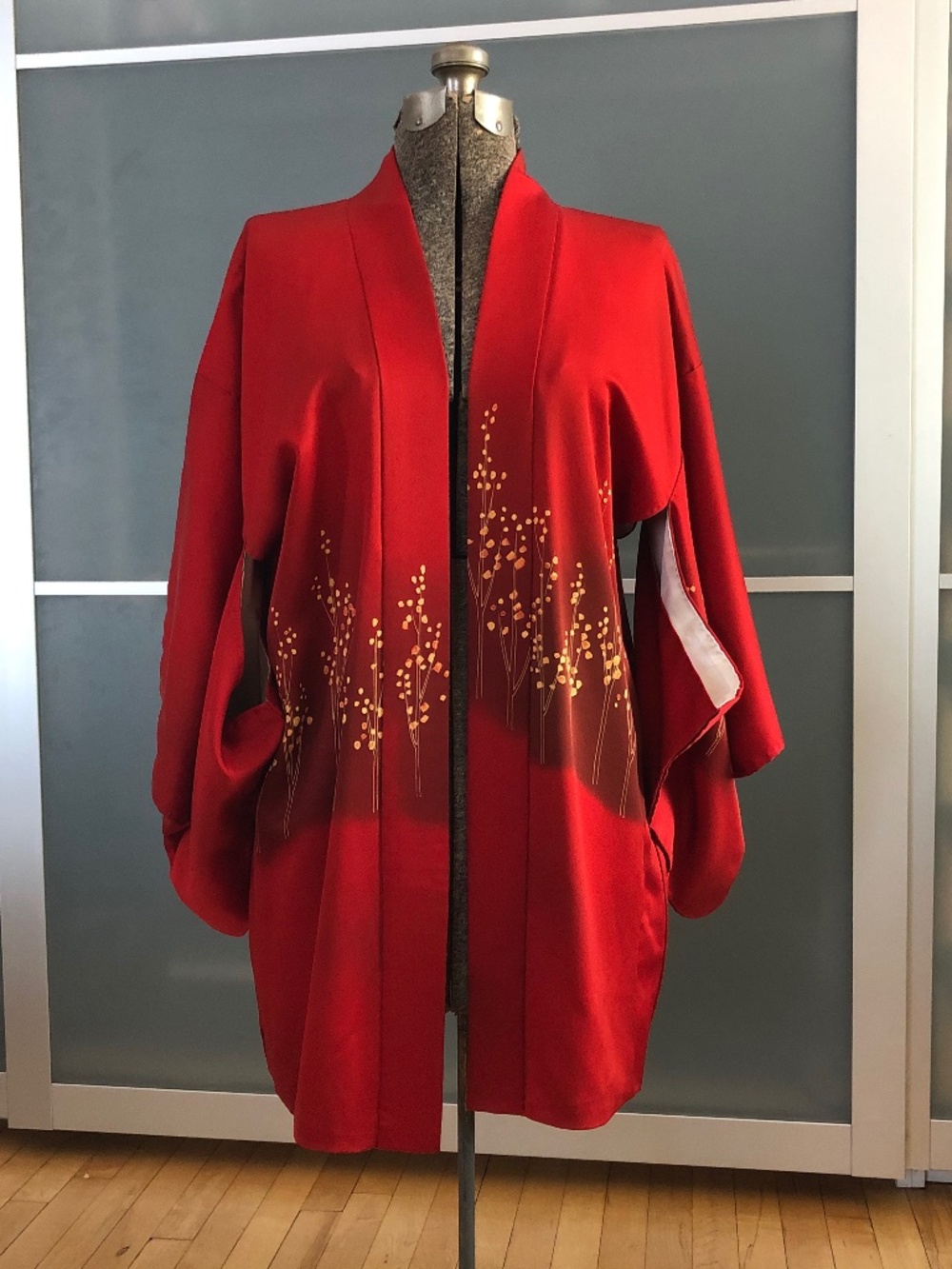 Vintage Authentic Pure Silk Women's Japanese Kimono